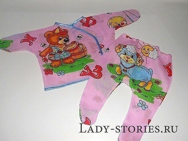 ​Как шить ползунки и распашонки