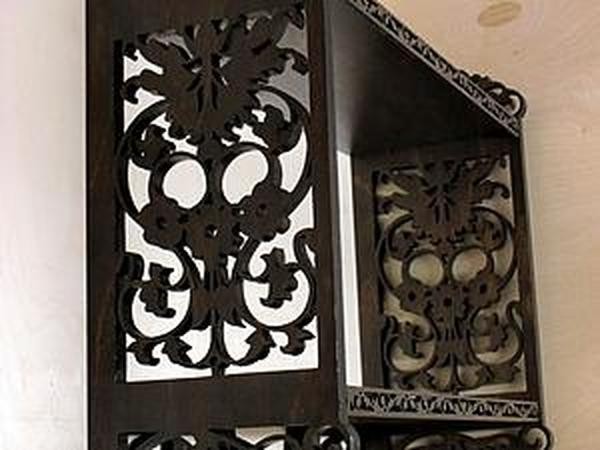 Изготовление настенной полочки "Цветочная Карусель": часть 2 Изготовление настенной полочки "Цветочная Карусель": часть 2