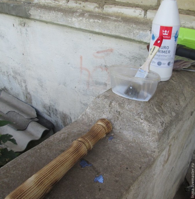 Мастерим кофейный столик с "коваными" элементами: часть 1