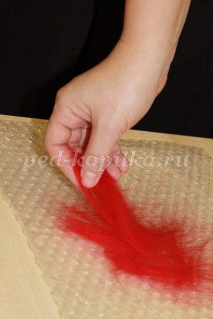 Валяние из шерсти: цветы