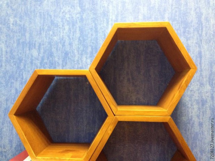 ​Полочка-сота своими руками