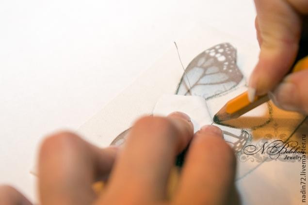 ​Вышивка бисером "Брошь-бабочка экзотическая": мастер-класс, часть 1