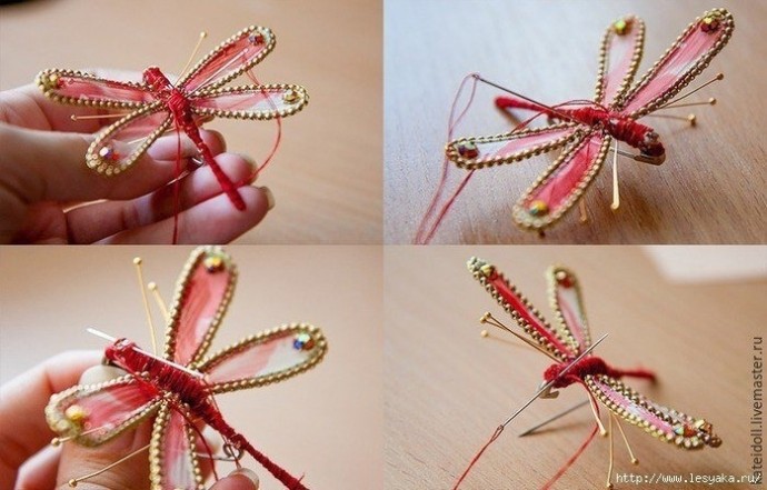 ​Брошь "Стрекоза"