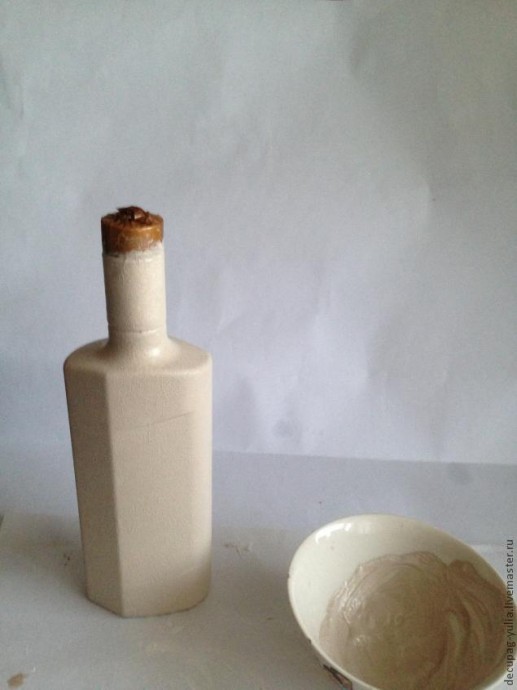 Декупаж с применением 2-шагового кракелюра: часть 1