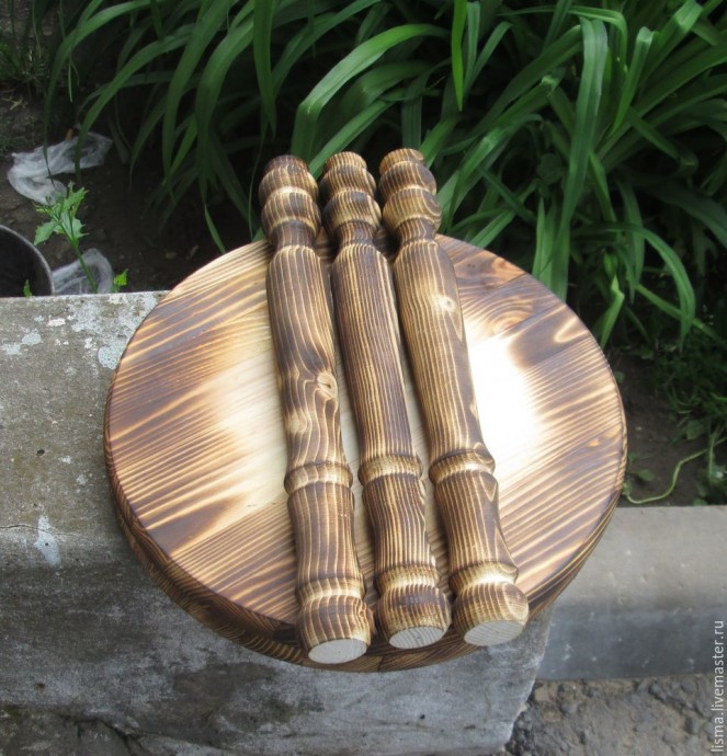 Мастерим кофейный столик с "коваными" элементами: часть 1