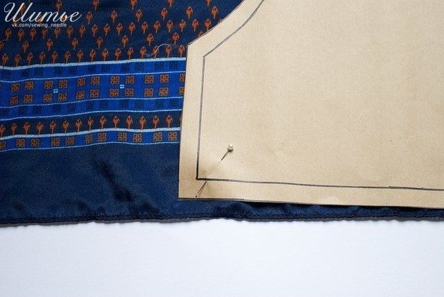 ​Шьём шорты с каймой по низу