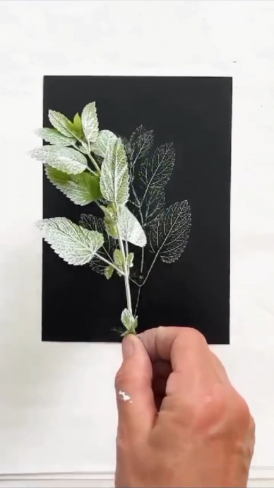 ​Ботаническая монотипия своими руками