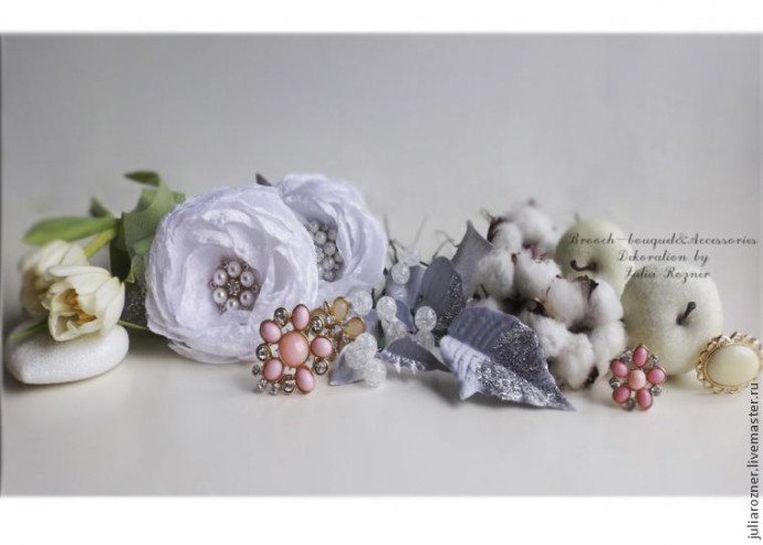 ​Мастерим свадебный букет: часть 2