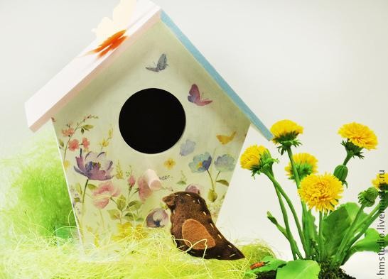 Декорируем скворечник