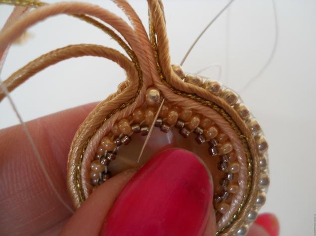 Мастер-класс по сутажу "Сутажные серьги Винтаж": часть 5 Мастер-класс по сутажу "Сутажные серьги Винтаж": часть 5