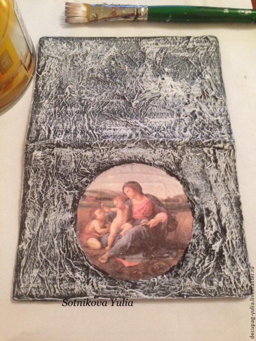 Узоры с помощью салфеток: часть 1