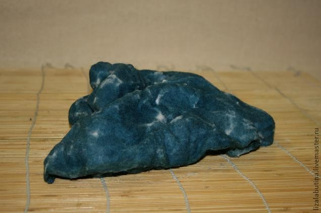 ​Валяный клатч: часть 6