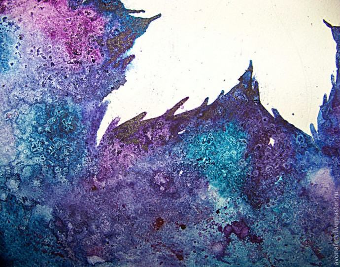 Осенний мастер-класс: акварель по-мокрому, часть 2