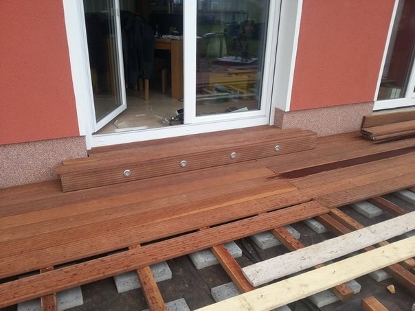 Терраса на даче своими руками