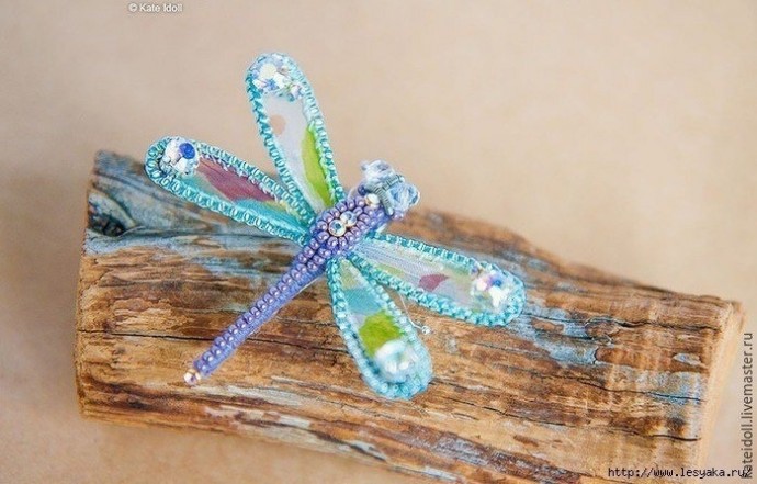​Брошь "Стрекоза"
