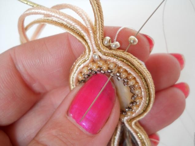 Мастер-класс по сутажу "Сутажные серьги Винтаж": часть 5 Мастер-класс по сутажу "Сутажные серьги Винтаж": часть 5