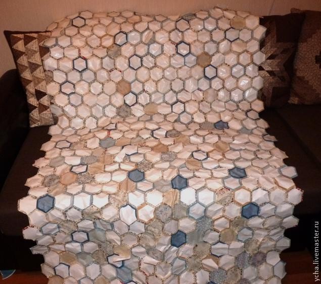 Изготовление блока "бабушкин сад" с помощью бумаги для заморозки