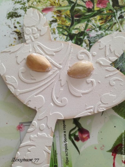 ​Создание настенных часов "Кошка-хамелеон": часть 2