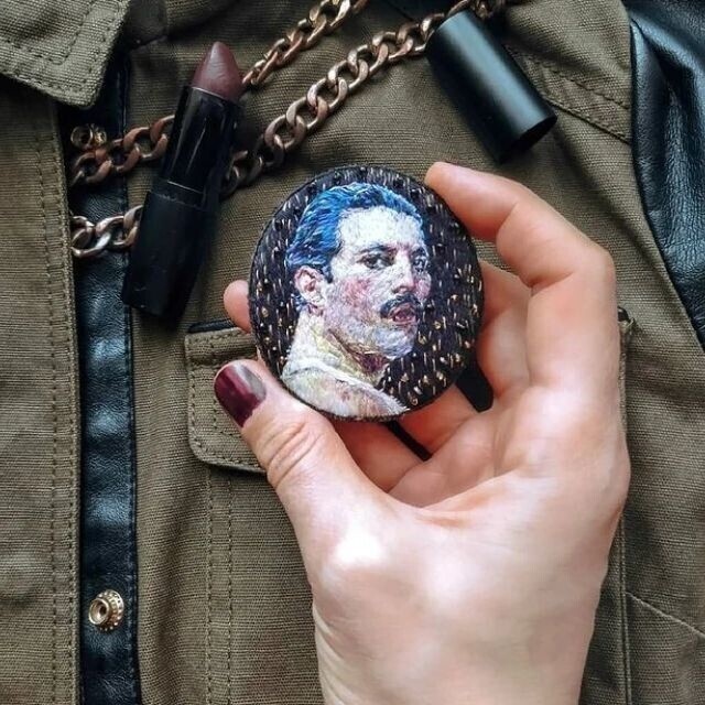 Вышитые брошки: идеи для вдохновенного творчества