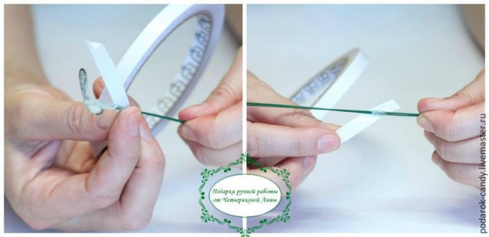 Делаем распушившийся пион из гофрированной бумаги и конфеты: часть 1 Делаем распушившийся пион из гофрированной бумаги и конфеты: часть 1