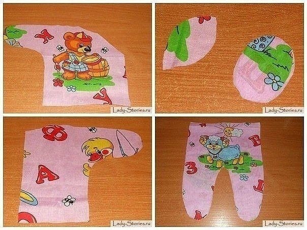 ​Как шить ползунки и распашонки