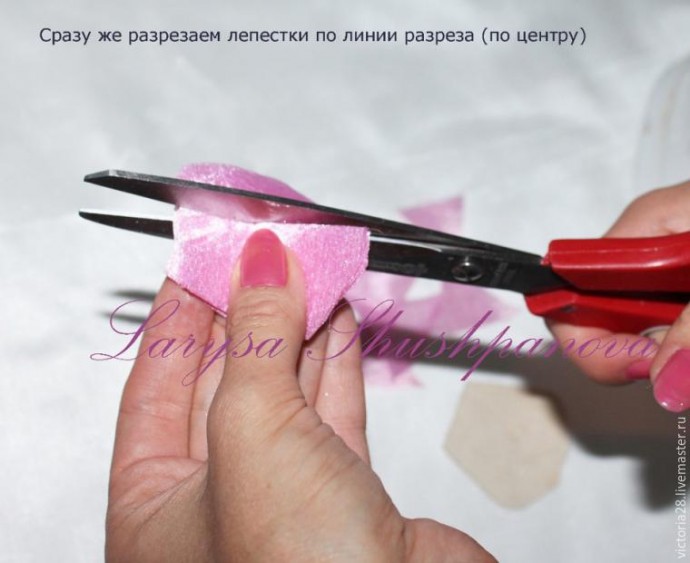 Создание пышного роскошного пиона: часть 2