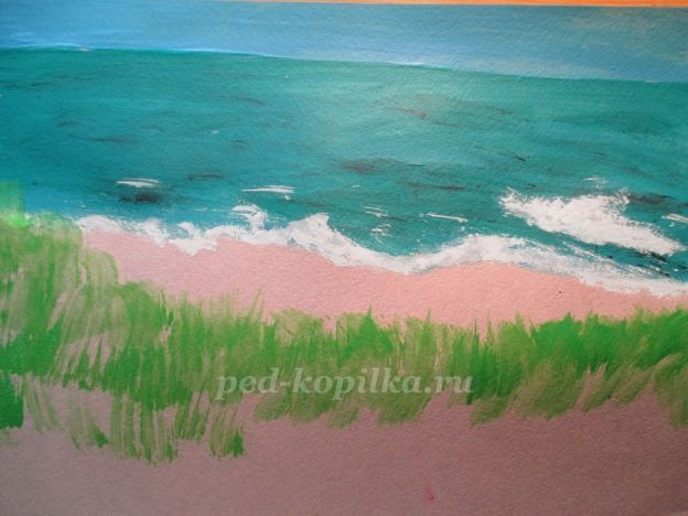 Летний пейзаж: маки, часть 1