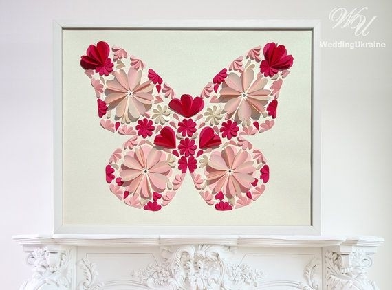 Панно из бумаги