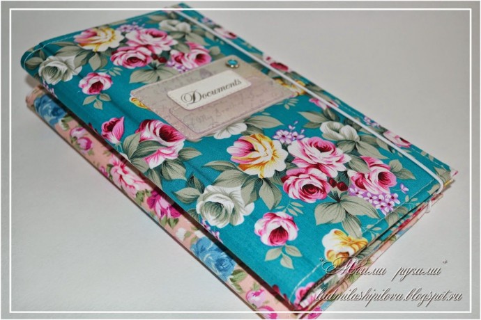 ​Обложка для документов своими руками