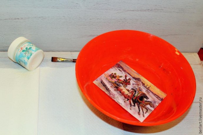 Мастер-класс по декорированию бутылки шампанского в технике декупаж: часть 1