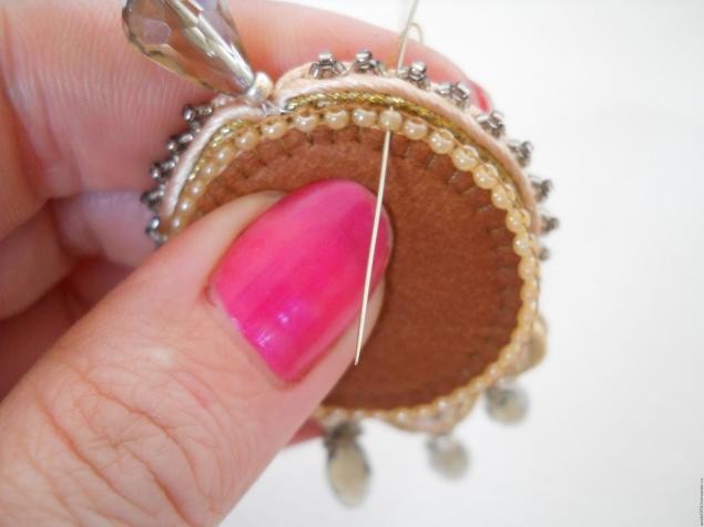 ​Мастер-класс по сутажу "Сутажные серьги Винтаж": часть 9