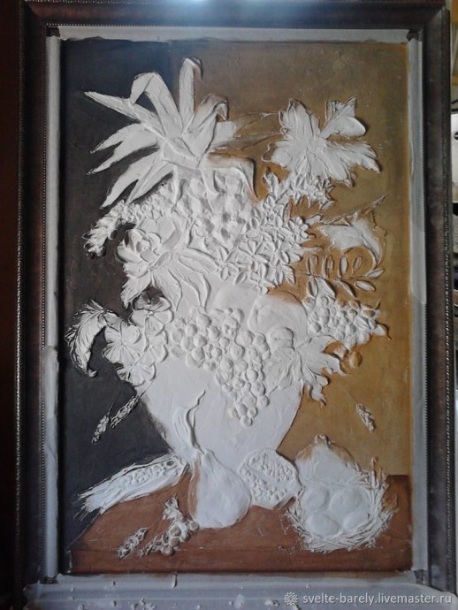 Делаем натюрморт-барельеф: часть 2 Делаем натюрморт-барельеф: часть 2
