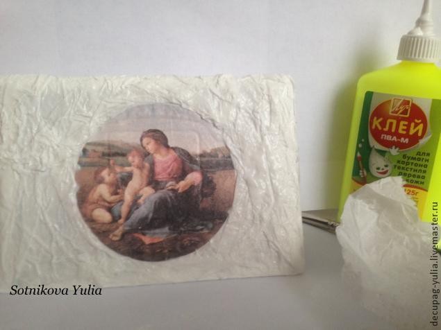 Узоры с помощью салфеток: часть 1