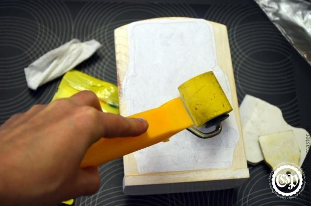 ​Вечный календарь настольный: мастер-класс по вживлению лазерной распечатки в дерево, часть 3