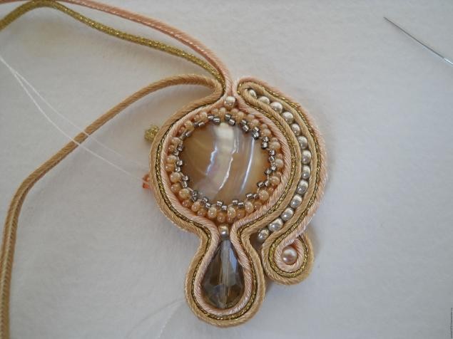 ​Мастер-класс по сутажу "Сутажные серьги Винтаж": часть 6