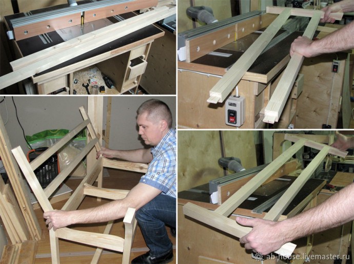 Мастерим дачную скамью "Полевая ромашка": часть 2