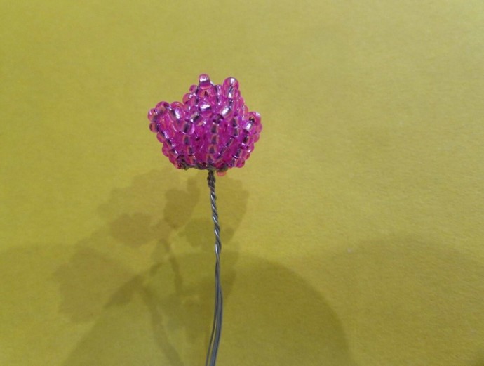 Очиток из бисера