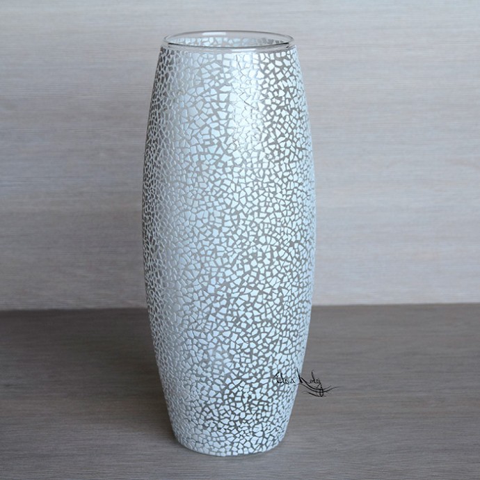 Декорируем вазу "Крокусы": часть 1