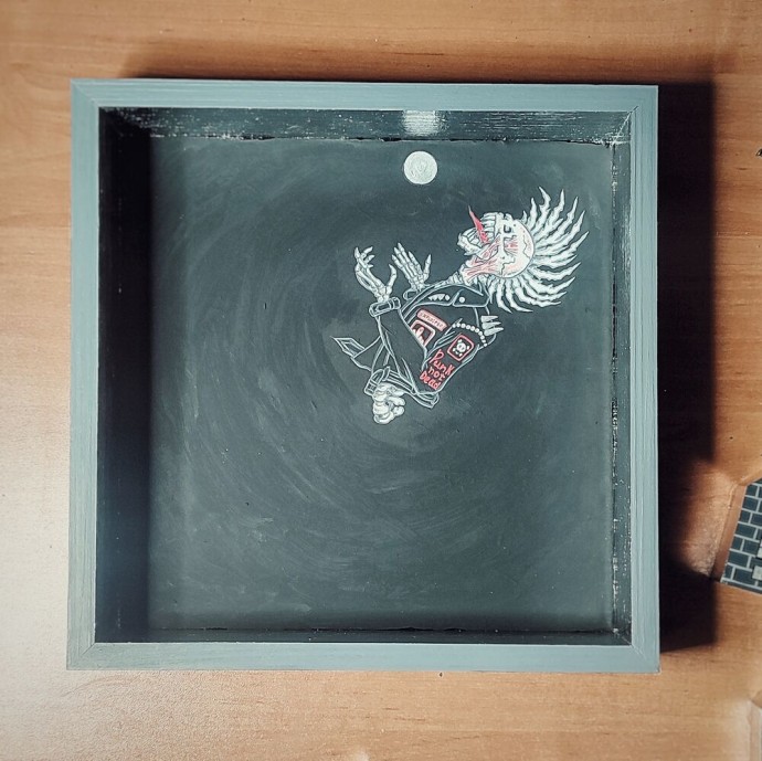 ​Как сделать многоуровневую ключницу с поталью и росписью: часть 3