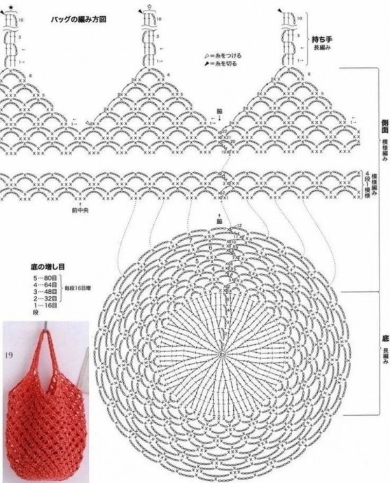 Авоськи крючком