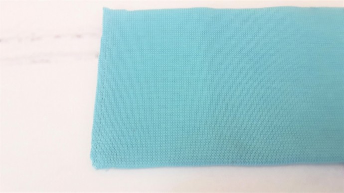 Шьём трикотажный воротник, который используют в рубашках и футболках поло