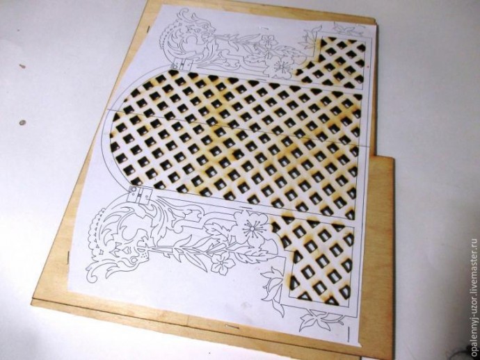Изготавливаем ажурную настенную полочку: часть 1