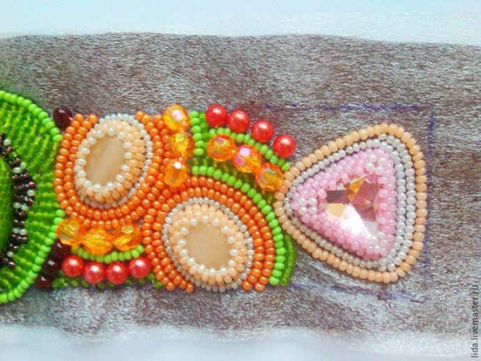 ​Вышиваем браслет "Тутти-Фрутти": часть 2
