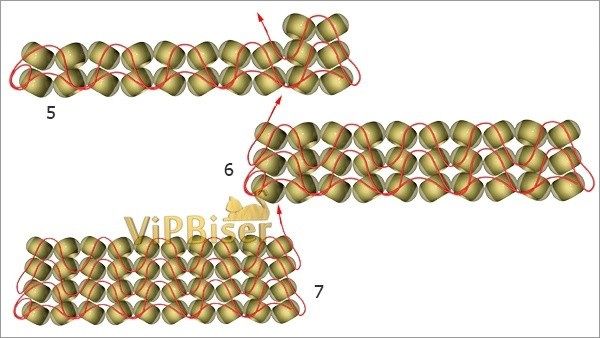 ​Бисероплетение для начинающих: учимся плести полотно из бисера