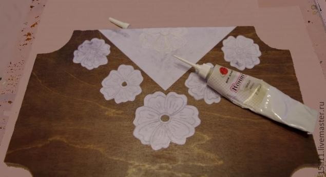 ​Имитация вышивки ришелье