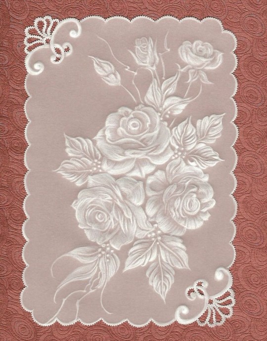 ​Пергамано или тиснение на кальке