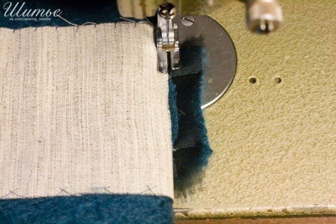 Как сделать петлю для пуговицы "в рамку"