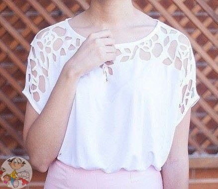 Переделка обычной майки