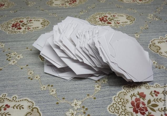 Изготовление блока "бабушкин сад" с помощью бумаги для заморозки