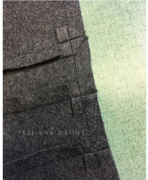 Некоторые детали втачивания молнии